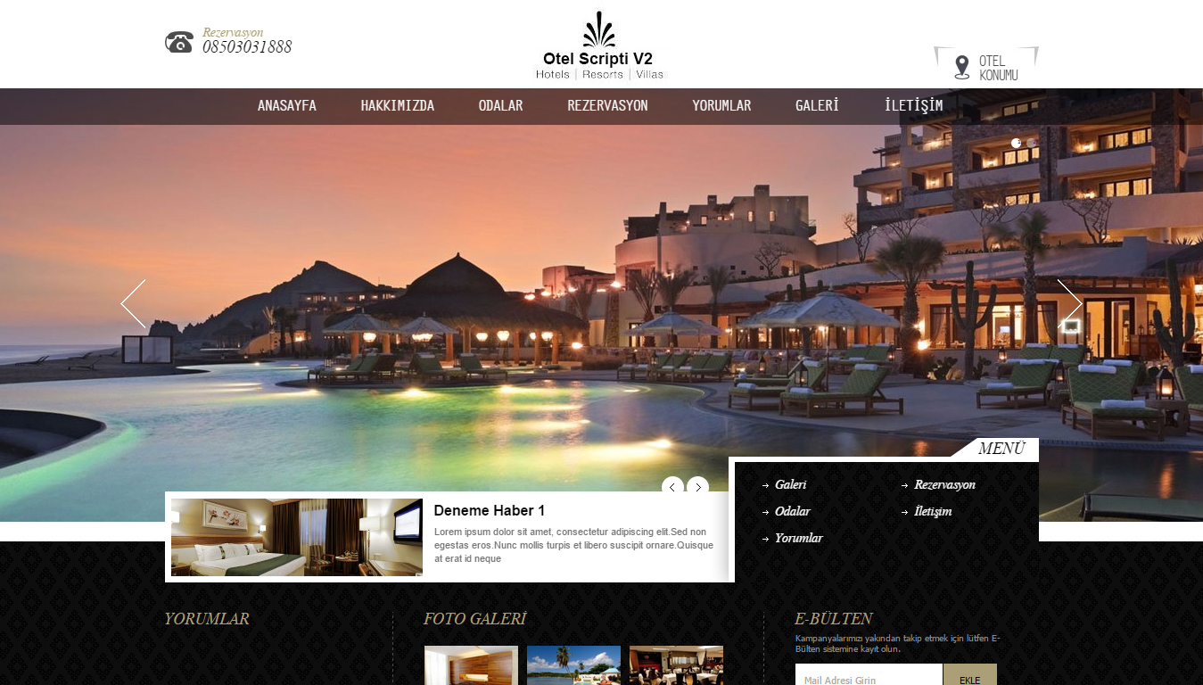 Otel Sitesi V1