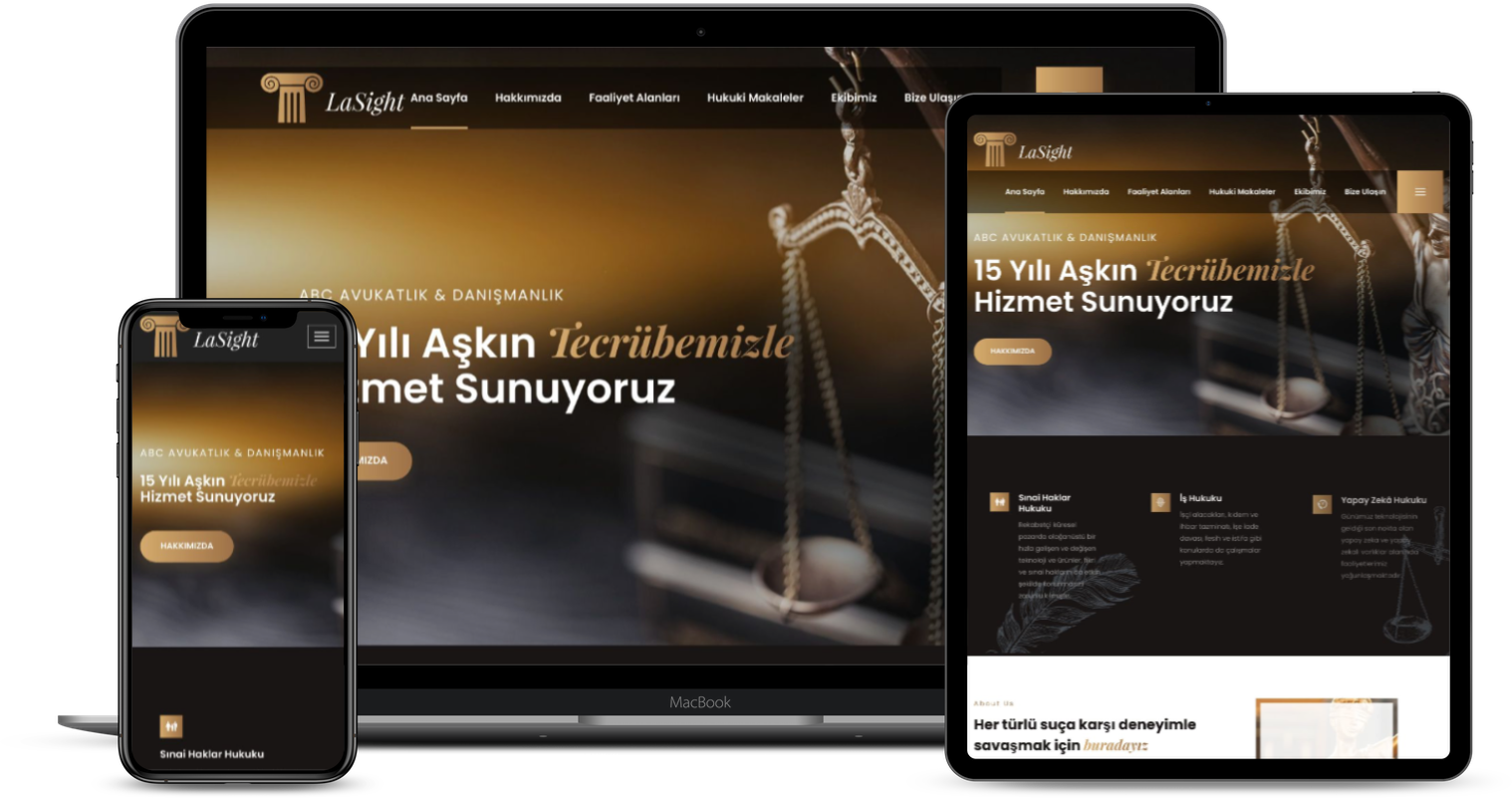 Avukat / Hukuk Ofisi Sitesi 002