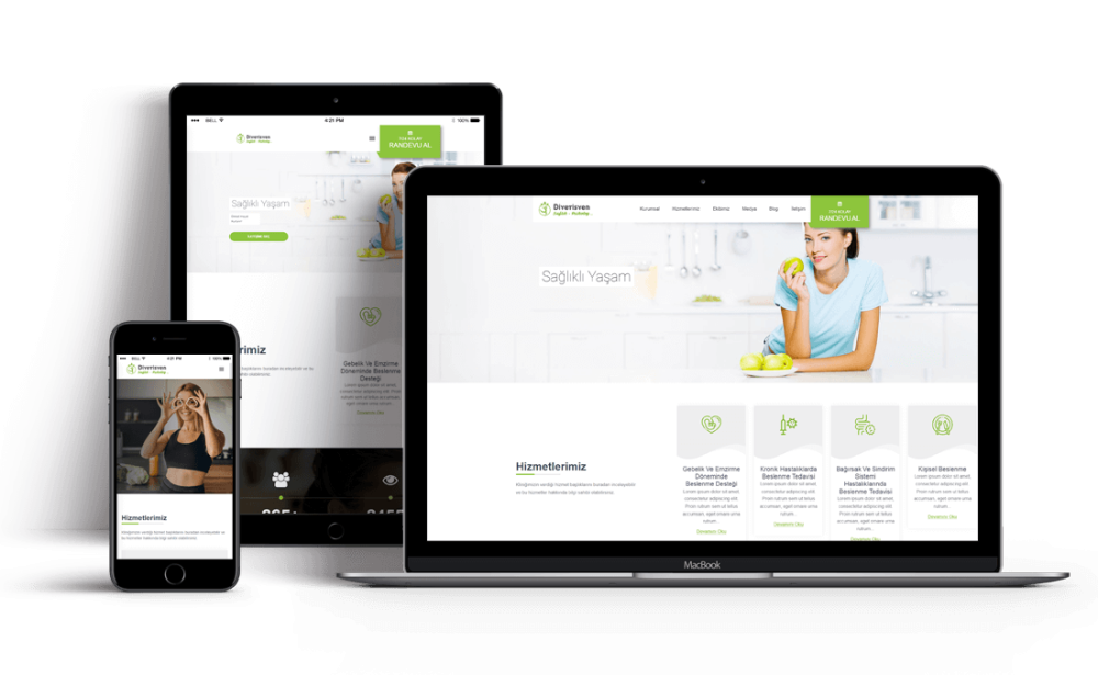 Diyetisyen, Yaşam Koçu Web Sitesi